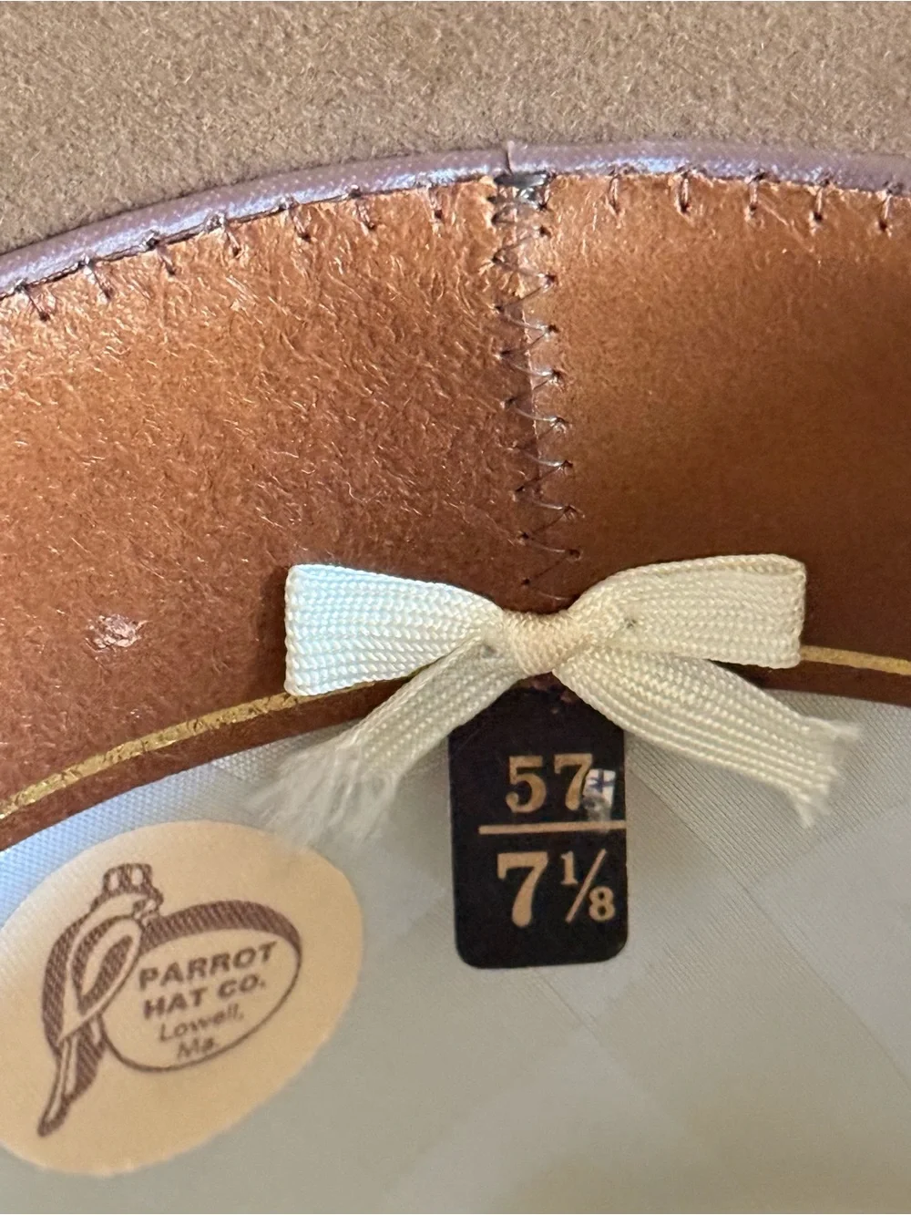 STETSON Royal De Luxe Fur Felt Brown Fedora